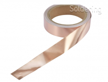 TRU COMPONENTS ESD lepicí páska 10 m měděná (d x š) 10 m x 25 mm